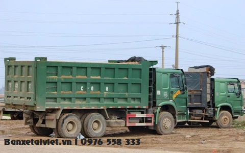 Cơi thùng xe ben howo giá tốt