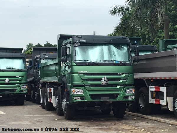 giá xe ben howo 4 chân cấu hình đầy đủ.